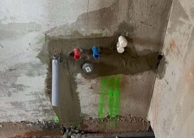 Instalace rozvodu vody a kanalizace, podlahového vytápění