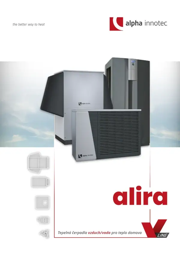 alira alpha innotec brožura