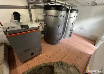 Montáž BLAZE HARMONY comfort 25 s akumulaci 1600l - Lubno