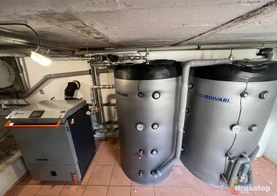 Montáž BLAZE HARMONY comfort 25 s akumulaci 1600l - Lubno