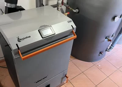 Montáž BLAZE HARMONY comfort 25 s akumulaci 1600l - Lubno