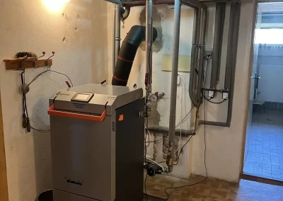 Výměna starého nevyhovujícího kotle za BLAZE HARMONY Comfort 20 s aku 1000l. Frýdek-Místek