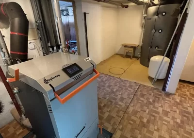 Výměna nevyhovujícího kotle za BLAZE HARMONY Comfort 20 s aku 1000l