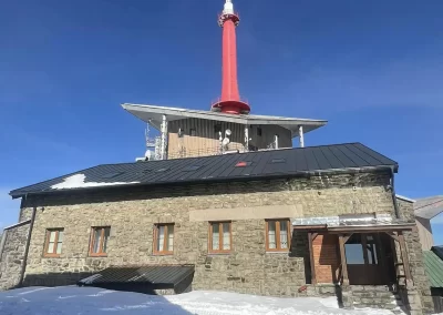 Rekonstrukce chaty Kameňák na Lysé hoře + realizace ZTI