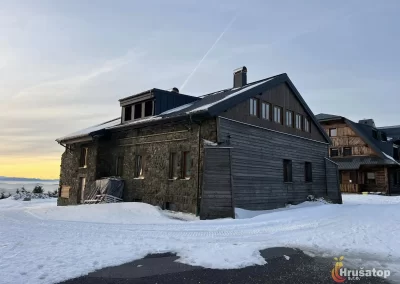Rekonstrukce chaty Kameňák na Lysé hoře + Realizace ZTI