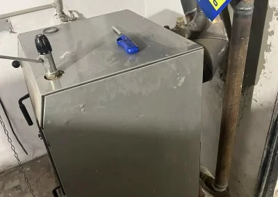 Výměna neekologického kotle za BLAZE Praktik 25 s akumulací 800l. Frýdek-Místek.