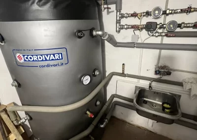 Výměna neekologického kotle za BLAZE Praktik 25 s akumulací 800l. Frýdek-Místek.