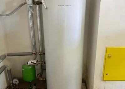 Výměna prasklého bojleru hasičská stanice - Frýdek-Místek