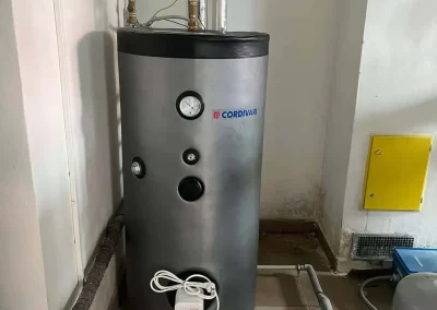 Výměna prasklého bojleru hasičská stanice - Frýdek-Místek